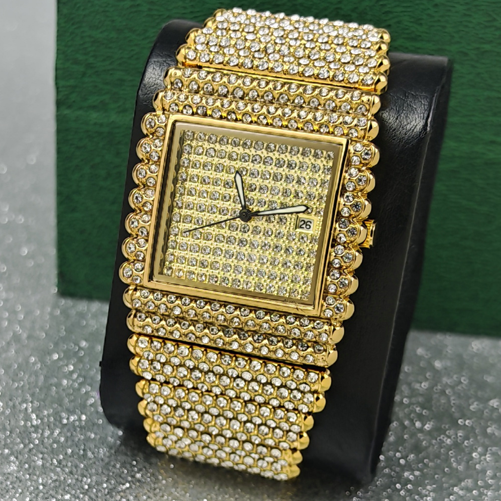Butterfly Clasp Deployant - Montre à quartz pour homme, nouvelle