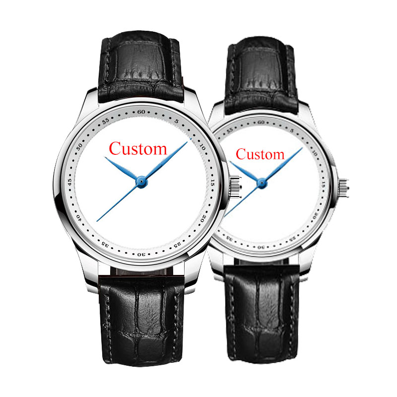 Cartier Watch Tank - Montre-bracelet en cuir véritable pour hommes