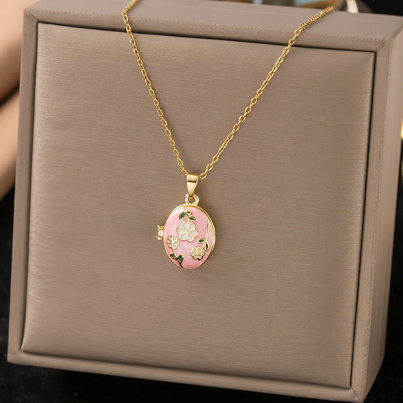 ANENJERY Collier Pendentif en  - Butterfly Clasp Deployant avis et prix