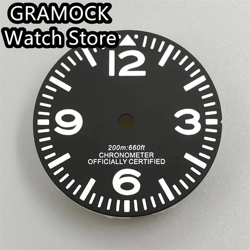 GRAMOCK-Cadran de Montre Noir, - Seiko Watch 5 Sports avis et prix