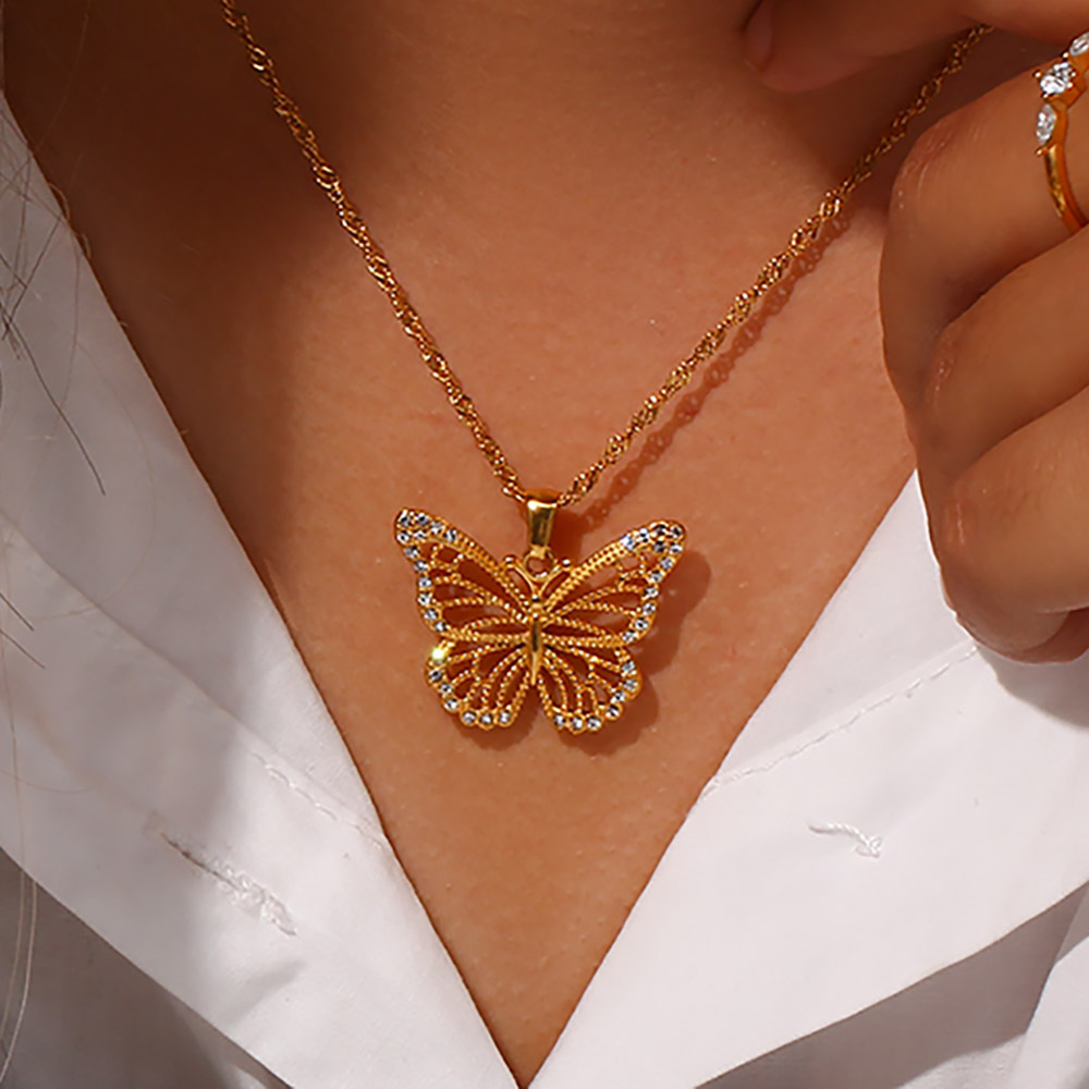 E.B.belle bijoux acier inoxyda - Butterfly Clasp Deployant avis et prix