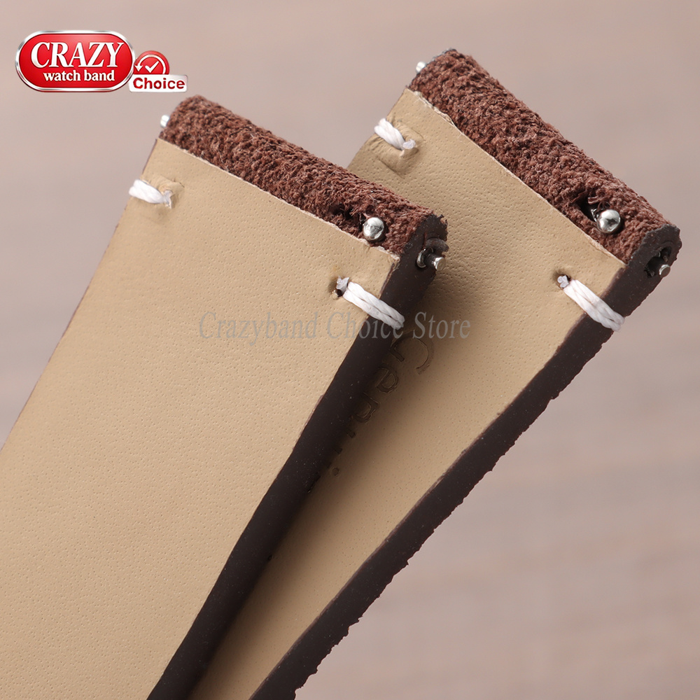 Bracelet de montre en cuir sué - Suede Strap Watch avis et prix