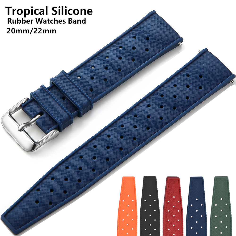 Bracelet en caoutchouc tropiqu - Suede Strap Watch avis et prix