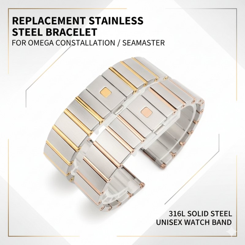 Bracelet de rechange en acier  - Omega Watch Constellation avis et prix
