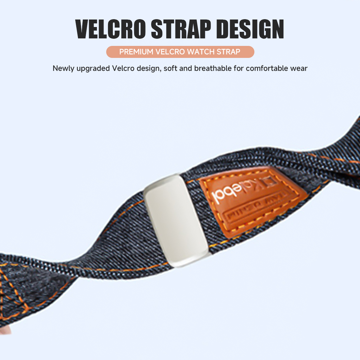 Bracelet en toile denim 18/20/ - Canvas Strap Watch avis et prix