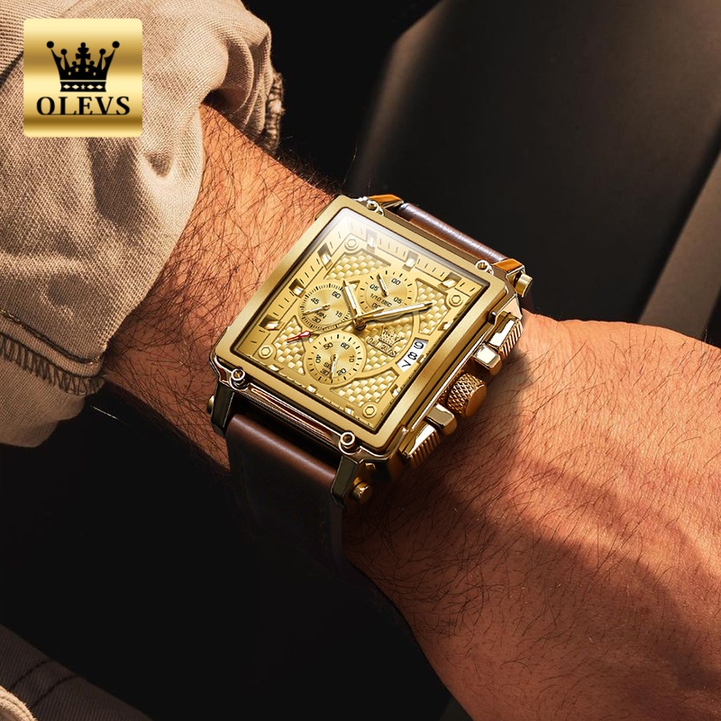 Montres pour hommes de la marq - Leather Watch Band Men avis et prix