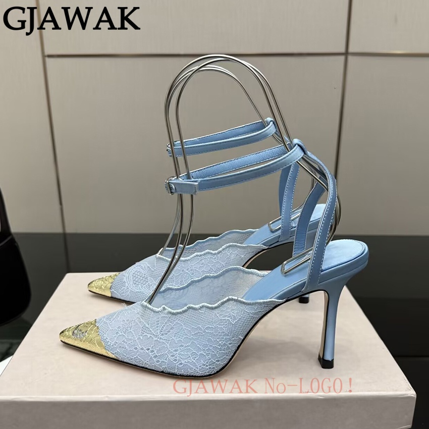 Chaussures à talons hauts fins - Mesh Strap Metal avis et prix