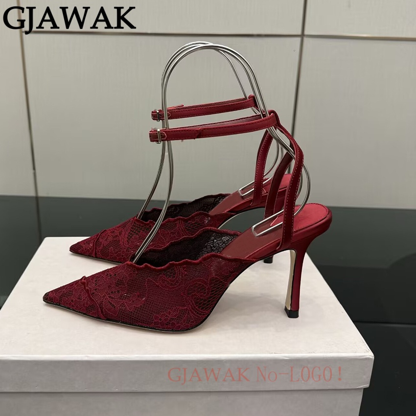 Chaussures à talons hauts fins - Mesh Strap Metal avis et prix