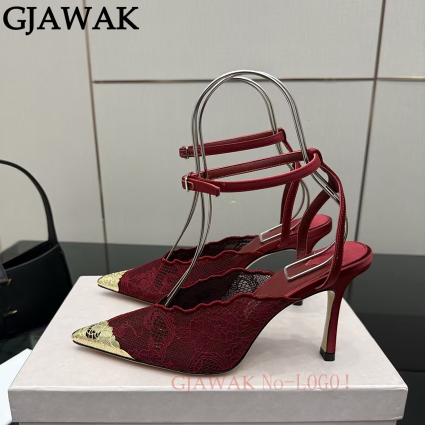Chaussures à talons hauts fins - Mesh Strap Metal avis et prix