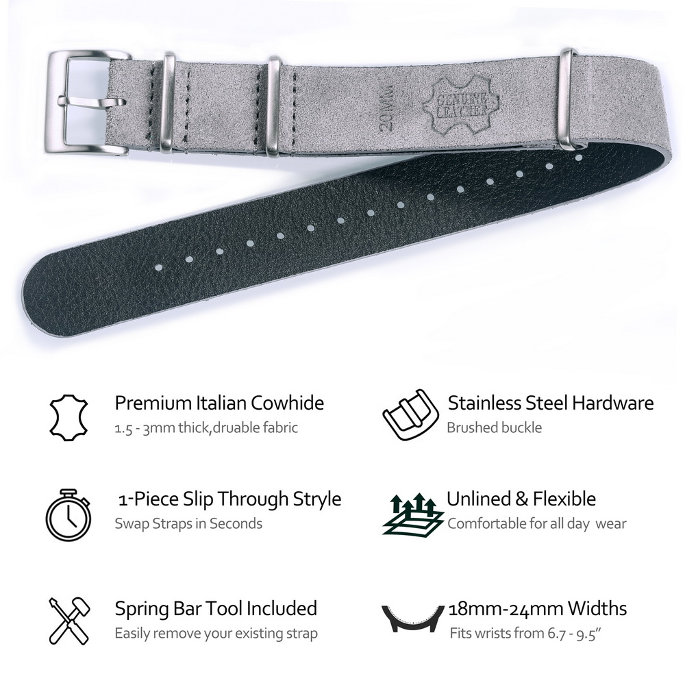 HEMSUT – bracelet de montre en - Tropic Strap Vintage avis et prix